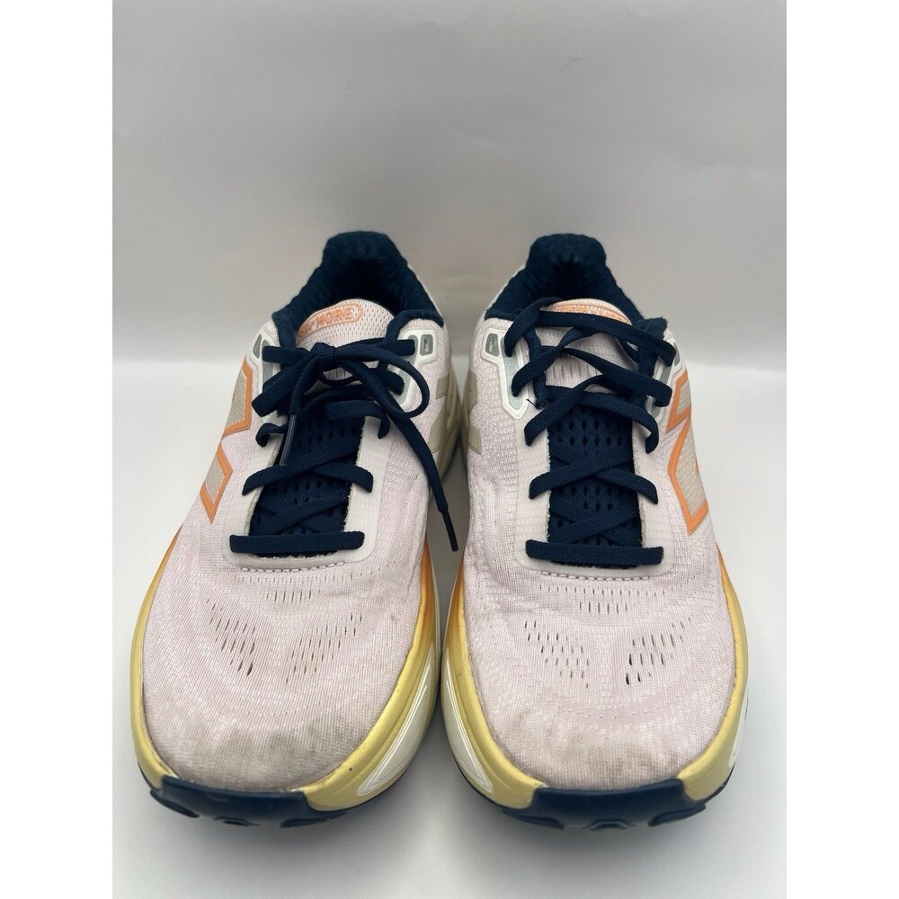 New Balance Athletic Shoes - White, Orange,  Navy - Picture 5 of 10
